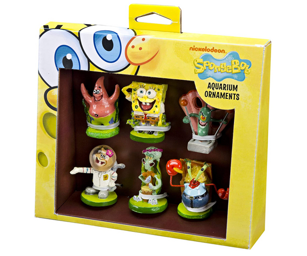 Spongebob and Friends Fish Tank Ornaments