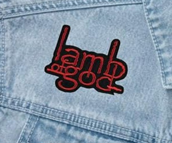 Lamb of God Jean Jacket Patch