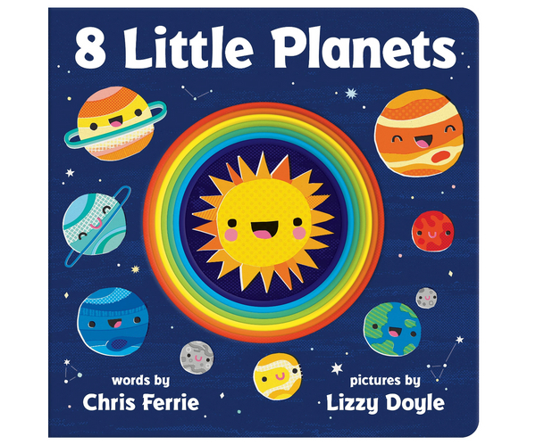 8 Little Planets Board Book