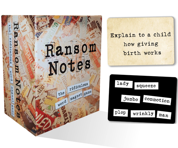 Ransom Notes Board Game