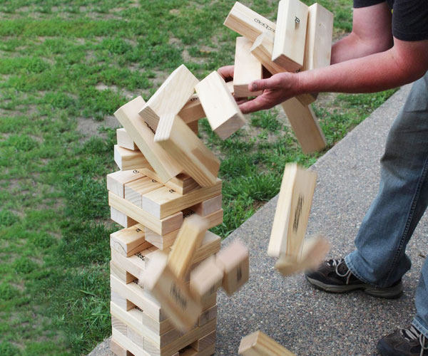Giant Wood Jenga Blocks
