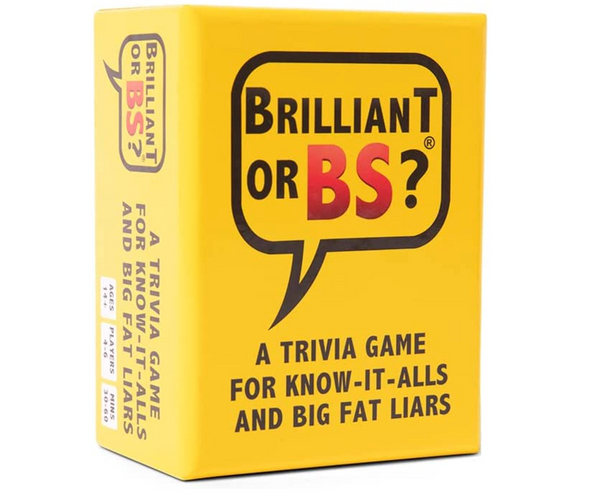 Brilliant Or BS Card Game