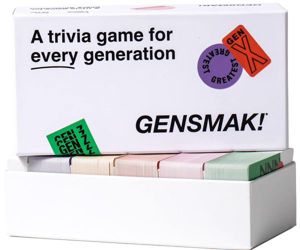 Gen Mask Trivia Card Game for All Generations
