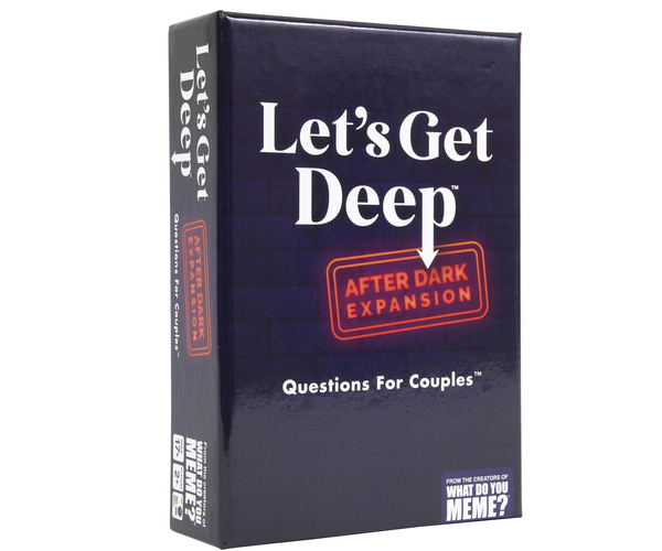 Let's Get Deep Questions for Couples Card Game
