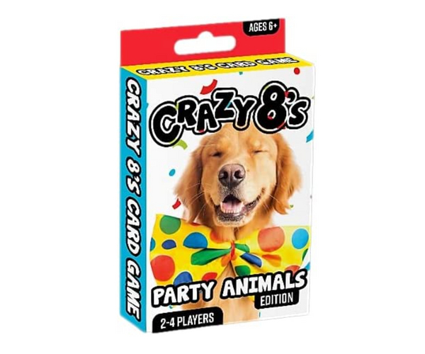 Crazy Eights Party Animals Edition