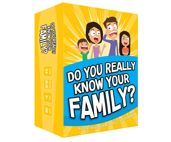 Do You Really Know Your Family Card Game