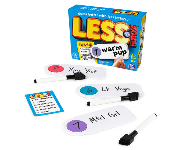 Less is More Card Game