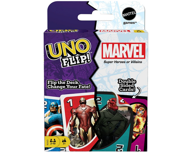 Uno Flip Marvel Edition