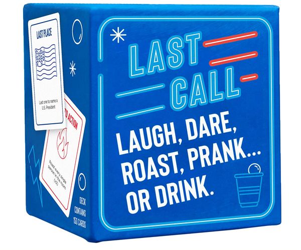Last Call Drinking Card Game