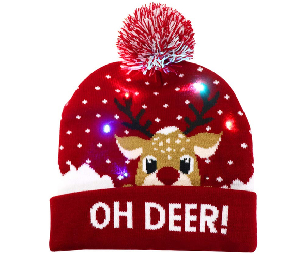 Light-Up Christmas Hat