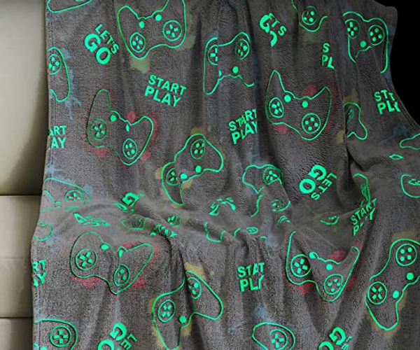 Glow in the Dark Gaming Blanket