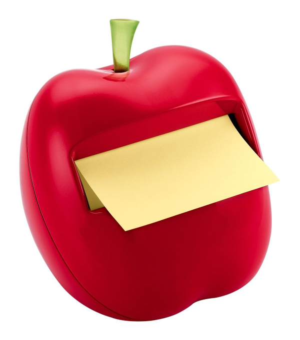 Apple Shaped Post-it Dispenser