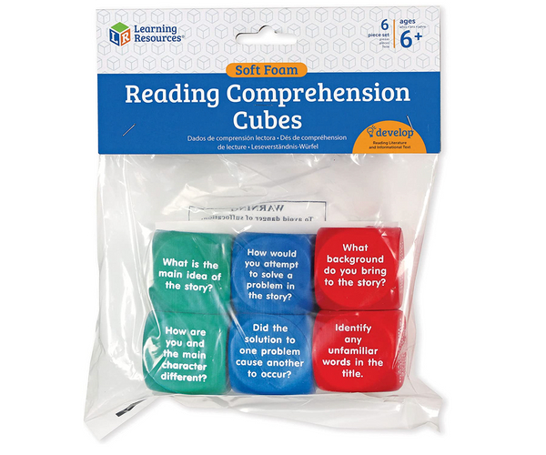 Fiction Reading Comprehension Cubes