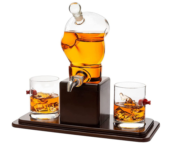 Boxing Glove Whiskey Decanter