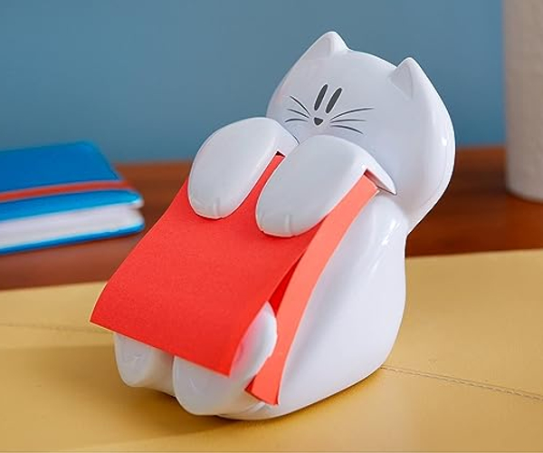 Cute Kitty Sticky Note Holder