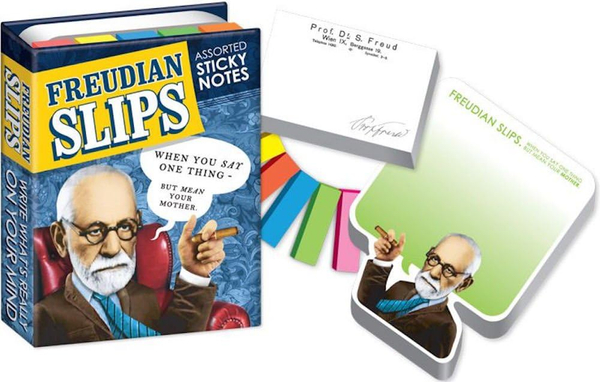 Freudian Slips Funny Sticky Note Booklet