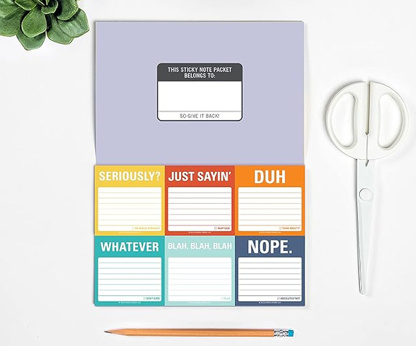 Funny Sticky Notes Multipack
