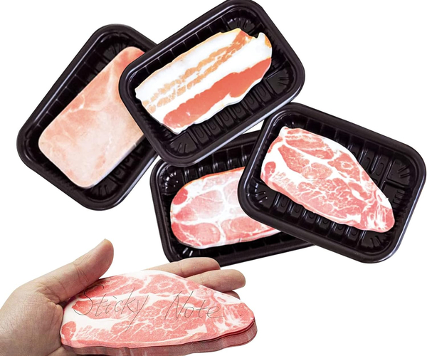 Meat Funny Sticky Notes