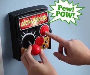 Arcade Light Switch Plate