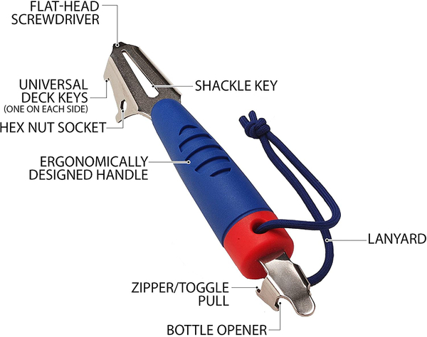 DeckMate 6-in-1 Boating Tool