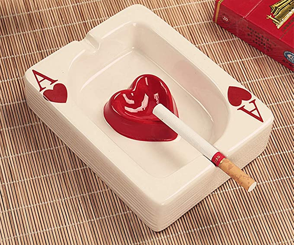 Ace of Hearts Ashtray