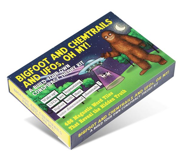Bigfoot and Chemtrails and UFOs Oh My Board Game
