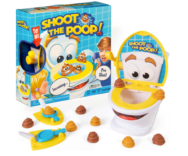 Shoot the Poop Toilet Game