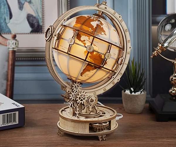 Steampunk World Globe