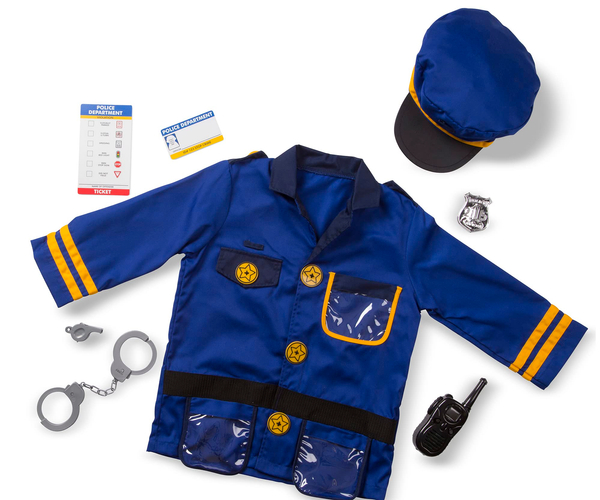 Melissa and Doug Police Pretend Play Costume