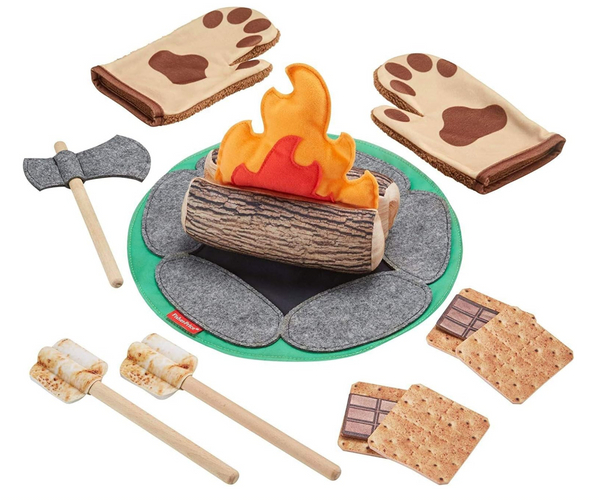 Pretend Play Campfire S'Mores Set