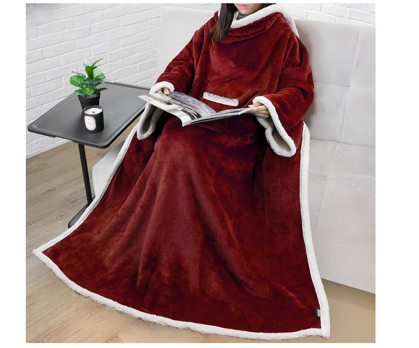 Blanket with Sleeves