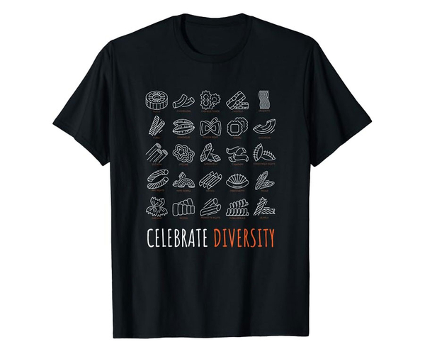 Celebrate Pasta Diversity Shirt