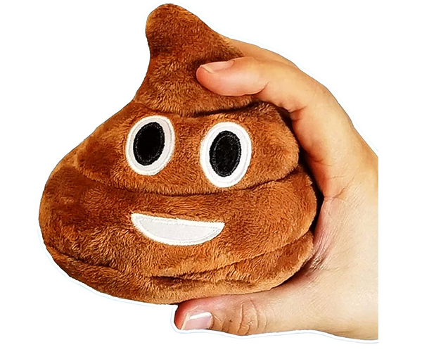 Farting Poop Emoji Plush Toy