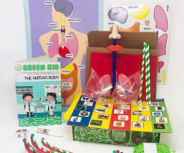 Green Kids Crafts Montly Discovery Box