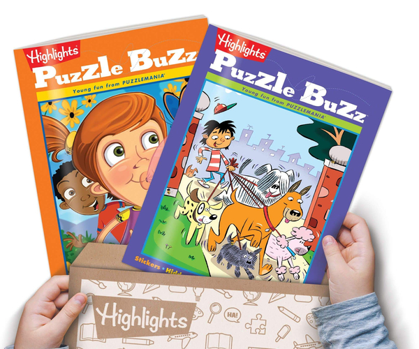 Highlights PuzzleBuzz Subscription for 4-7 Kids