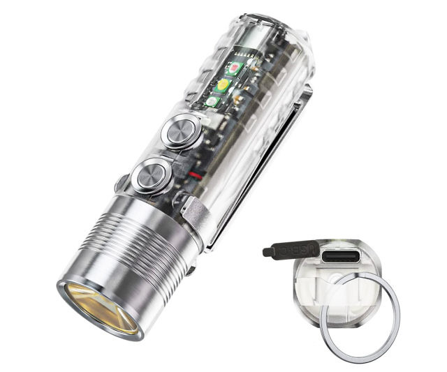 1000-Lumen Keychain Flashlight