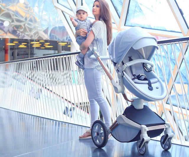 360 Degree Rotation Baby Stroller