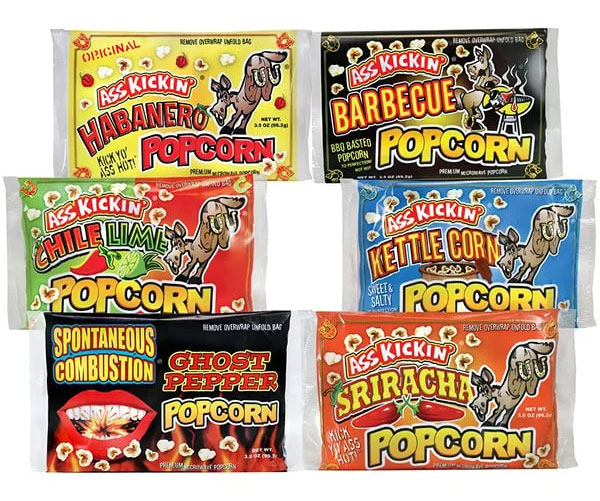 Ass Kickin’ Gourmet Popcorn