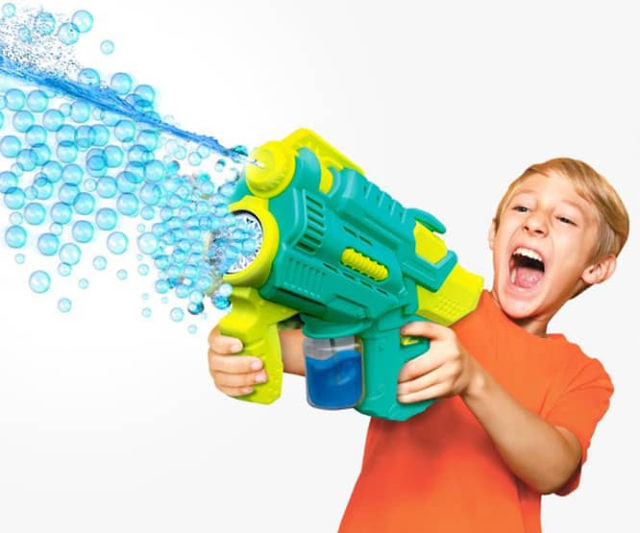 Color Bubbles Blaster And Water Gun