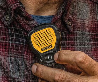 DeWALT Wearable Bluetooth Speaker