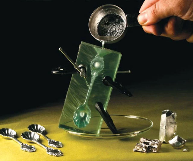 Gallium Spoon Mold