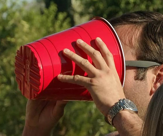 Gigantic Red Party Cups