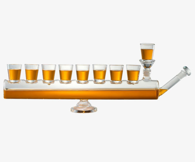 Hannukkah Menorah Decanter Set