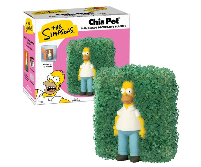 Homer Simpson Chia Pet