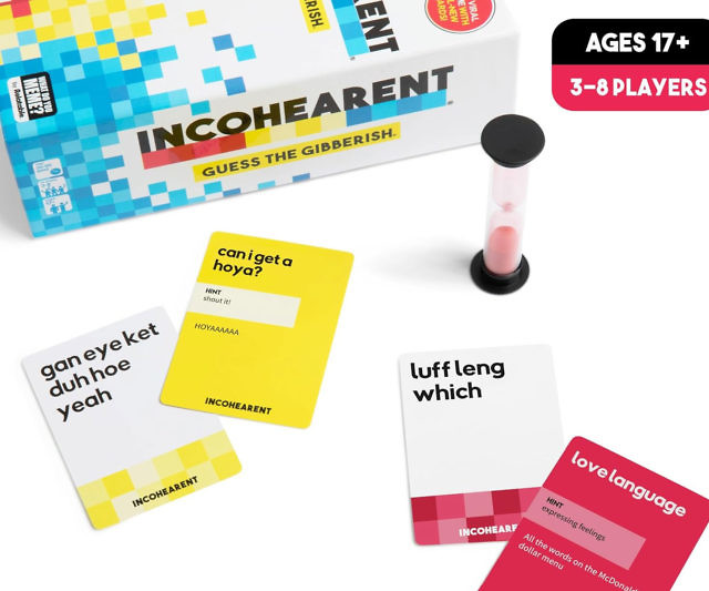 Incohearant Guess The Gibberish Game
