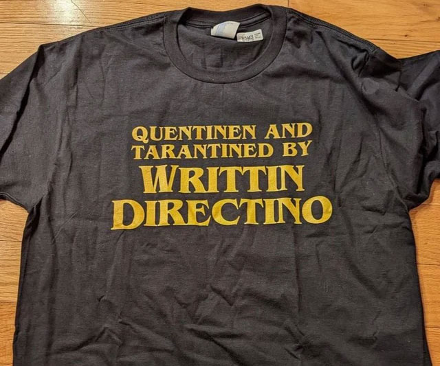 Quentinen And Tarantined By Shirt
