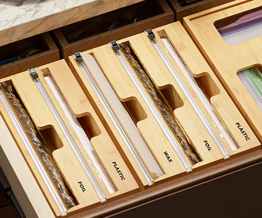 SpaceAid 3-in-1 Wrap Dispenser