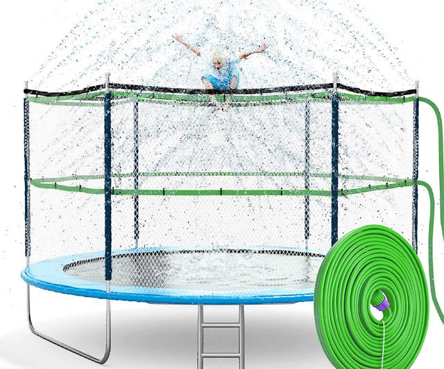 Sprinkler System For Trampoline