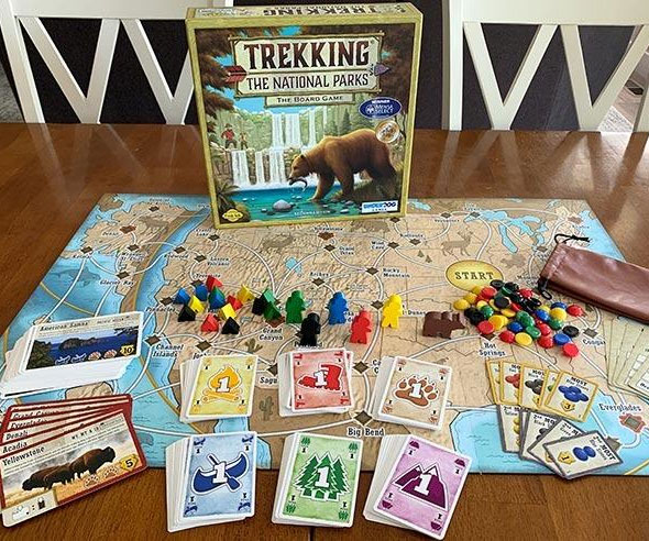 Trekking The National Parks Board Game