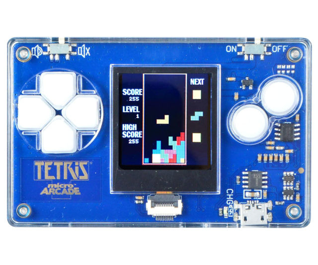 The World’s Smallest Arcade Tetris